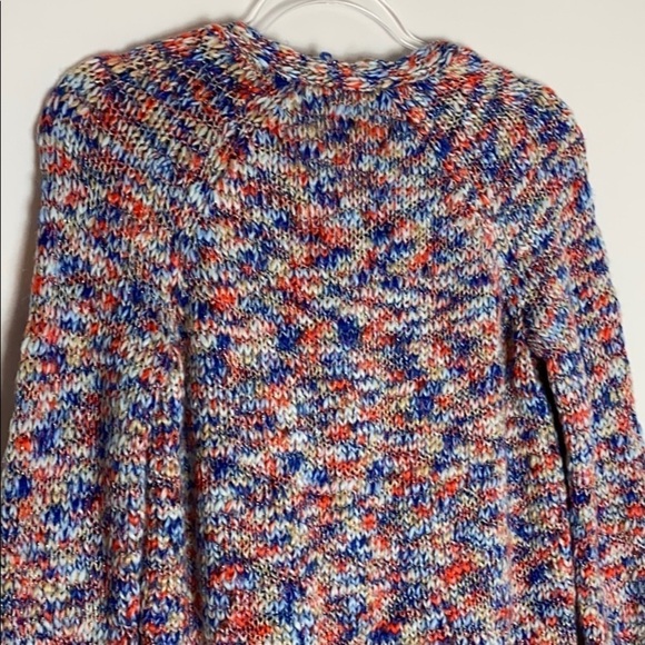 Lou & Grey Loft marled v-neck sweater XS NWT - Picture 5 of 7